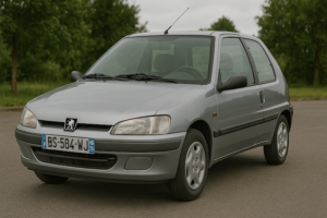 voiture qui couine à faible allure